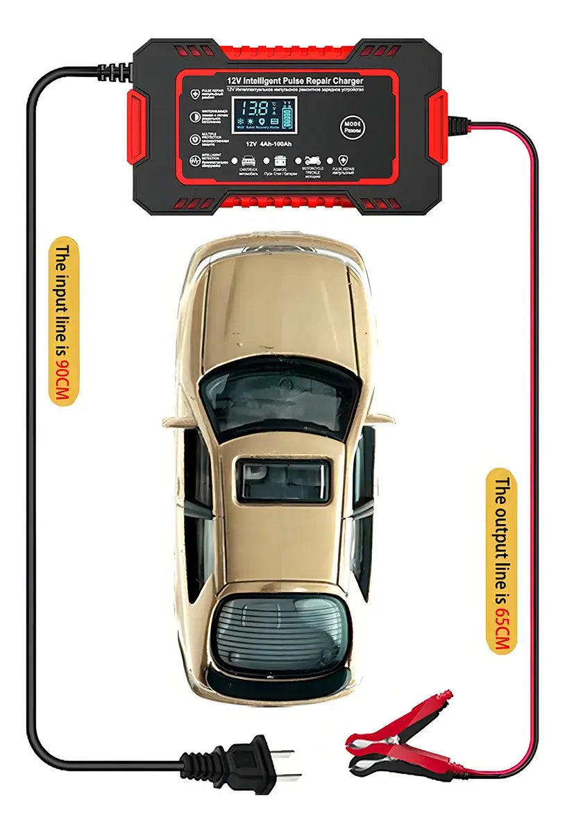 Cargador Inteligente Bateria 12v 6a
