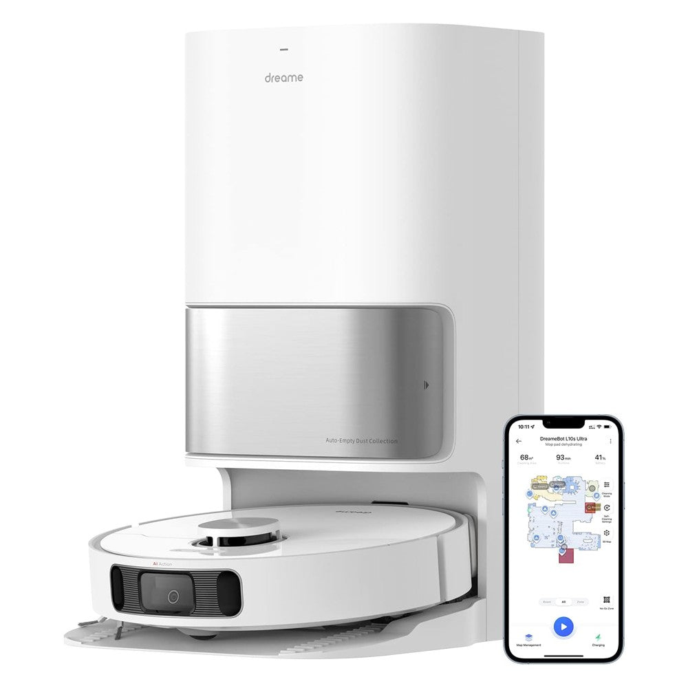 Dreame-Robot aspirador L10s Ultra, fregona automática de limpieza y secado, reca